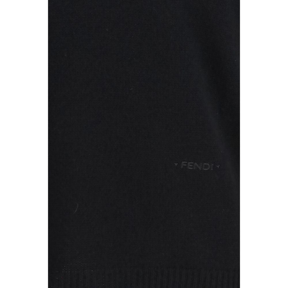 Fendi Black Cashmere Sweater