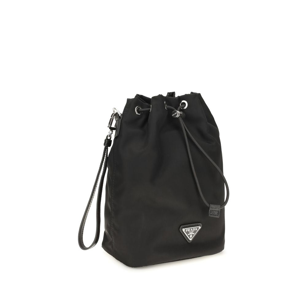 Prada Black Nylon Wallet