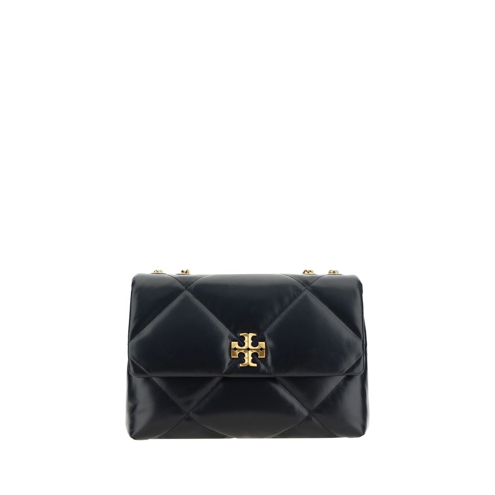 Tory Burch Black Lamb Ovis Aries Shoulder Bag
