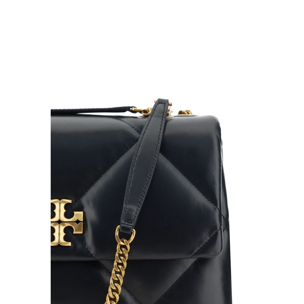 Tory Burch Black Lamb Ovis Aries Shoulder Bag