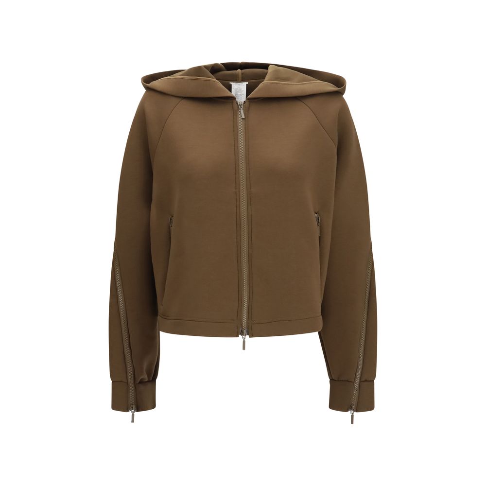Wolford Brown Polyester Hoodie