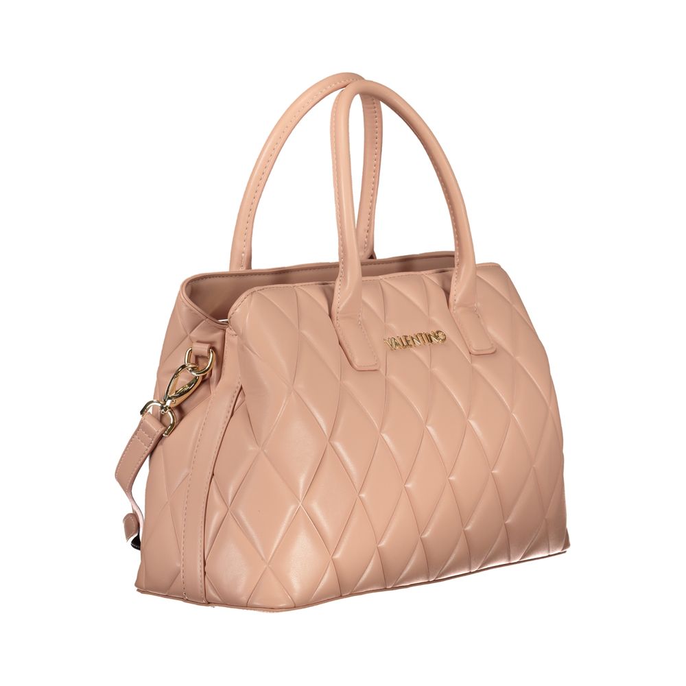 Mario Valentino Rosa Polyurethane Women's Bag