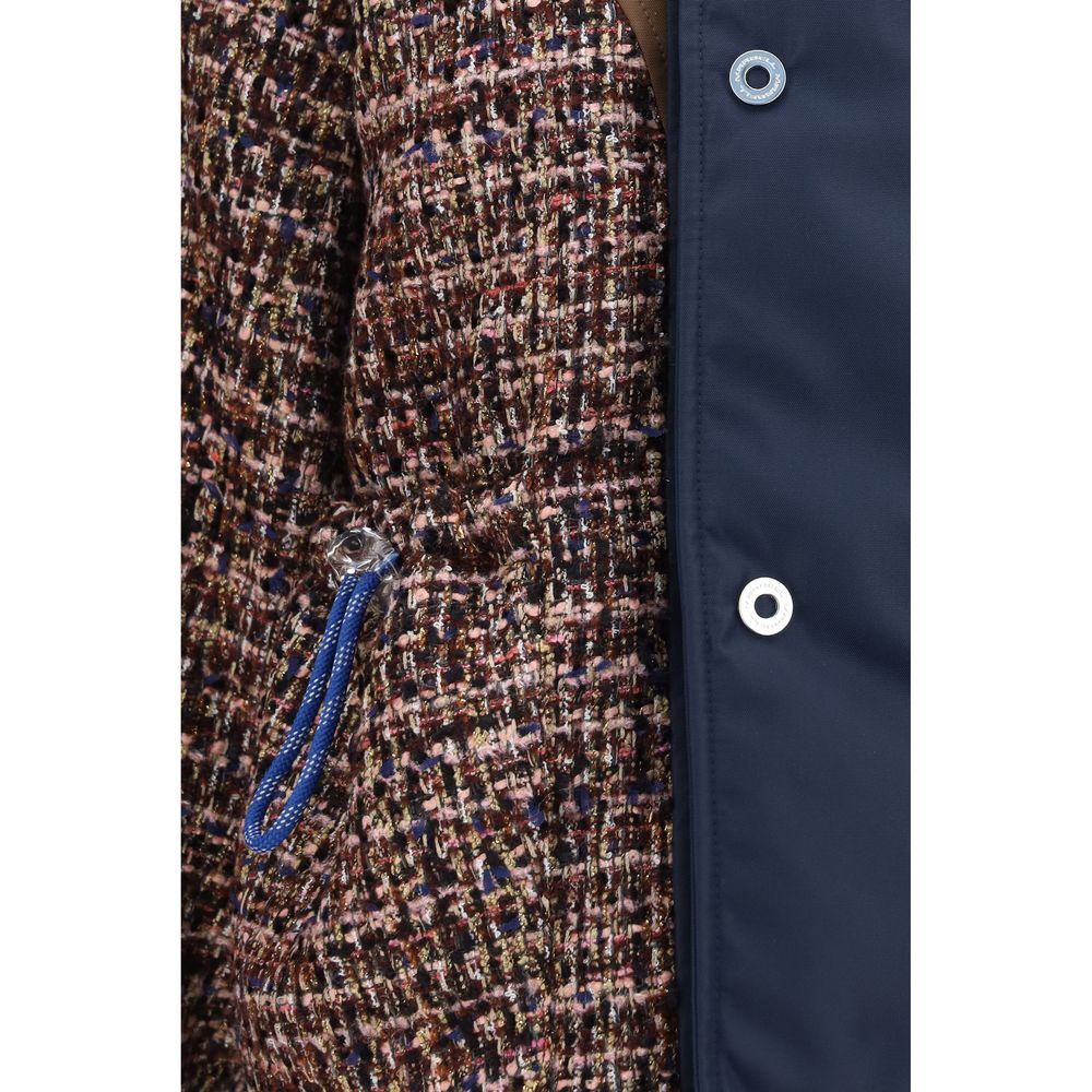 MARBELL Multicolor Polyamide Full-Length Jacket