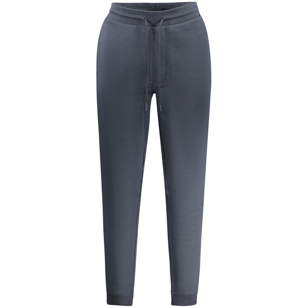 Hugo Boss Blue Cotton Men's Trouser