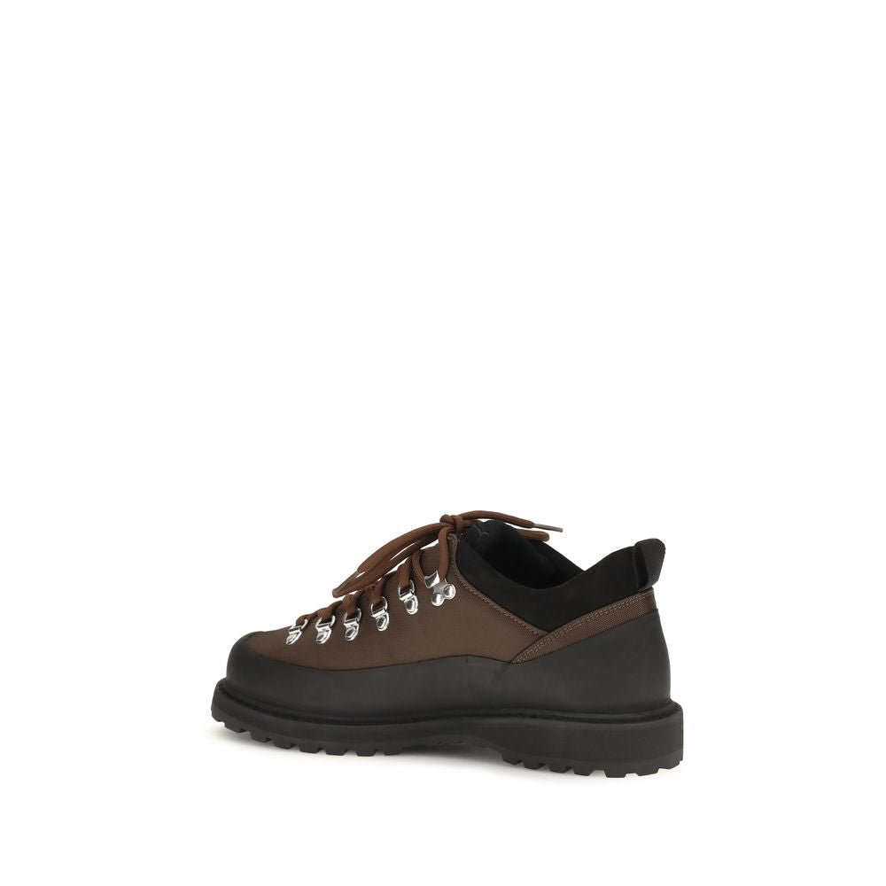 Diemme Brown Nylon Athletic Sneakers