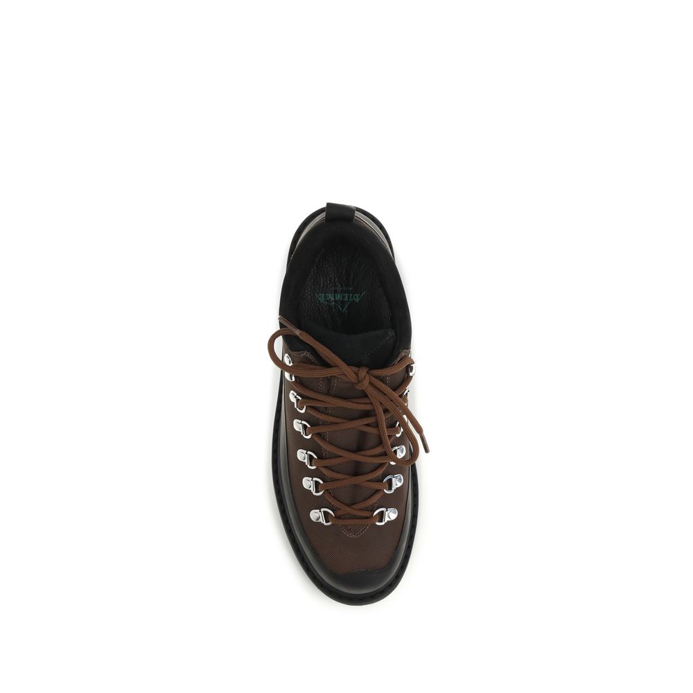 Diemme Brown Nylon Athletic Sneakers