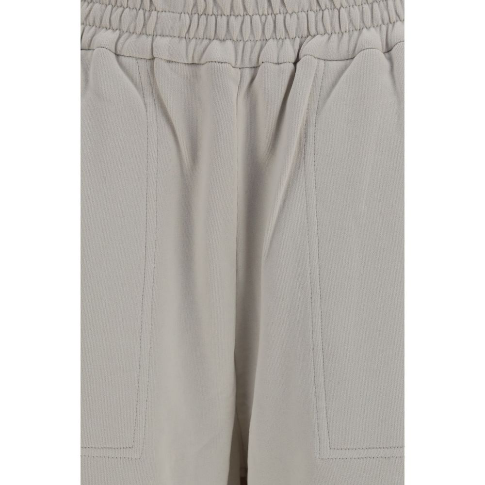 Brunello Cucinelli Beige Cotton Casual Pants
