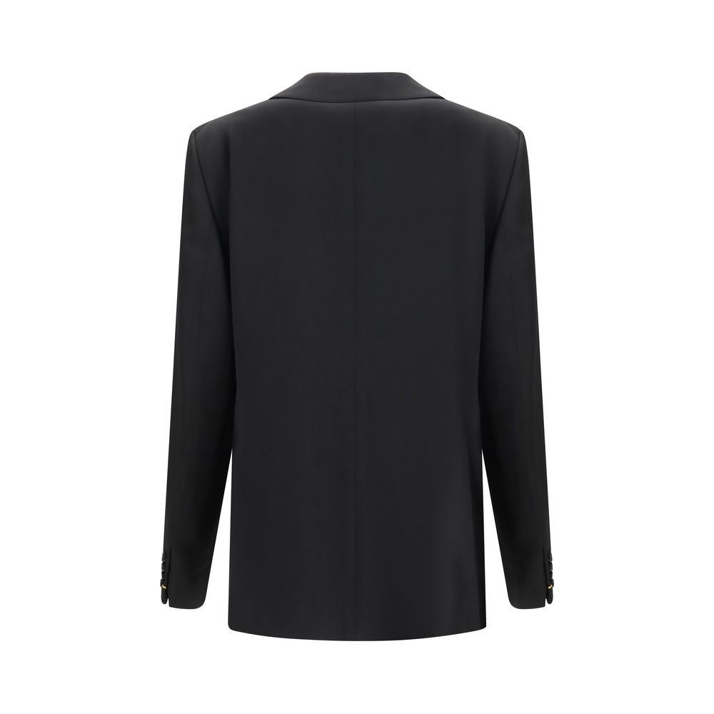 Fendi Black Wool Oves Aries Blazer