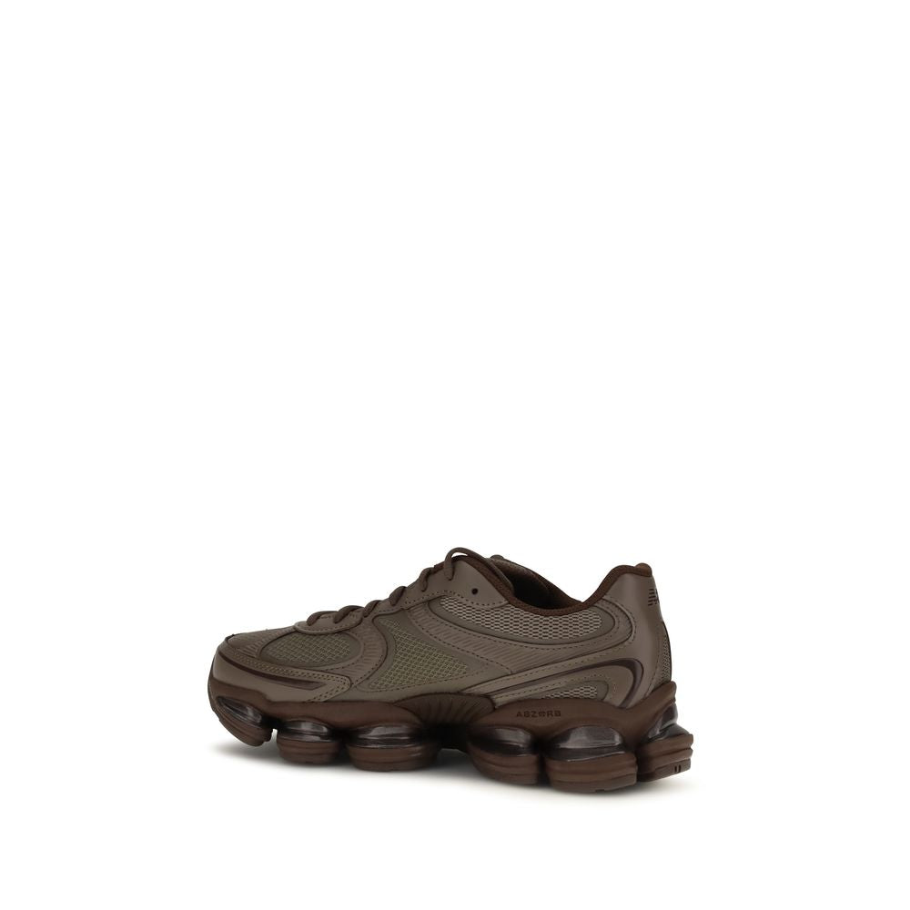 New Balance Brown Fabric Athletic Sneakers