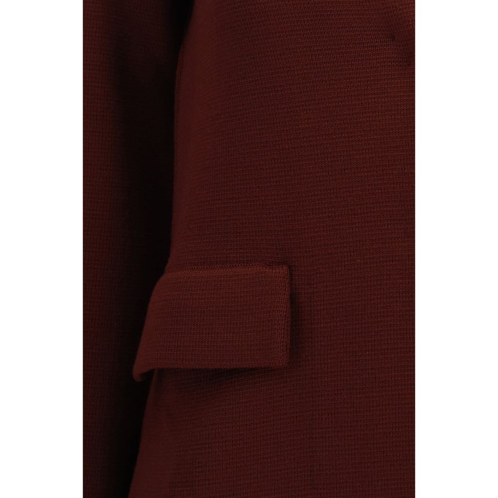Ella Bordeaux Wool Oves Aries Coat