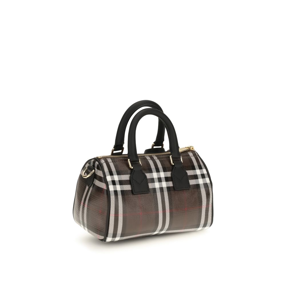 Burberry Brown Cotton Shoulder Bag