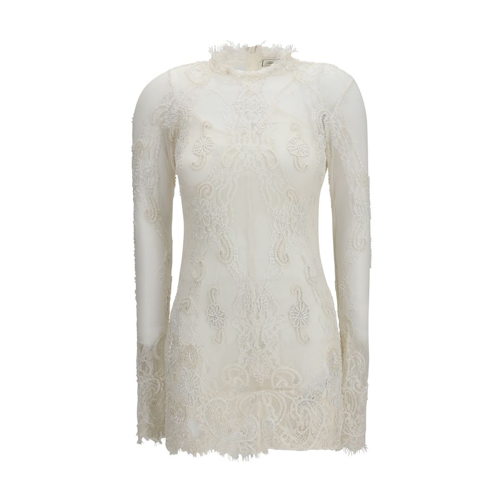 Blumarine White Polyamide Casual Dress