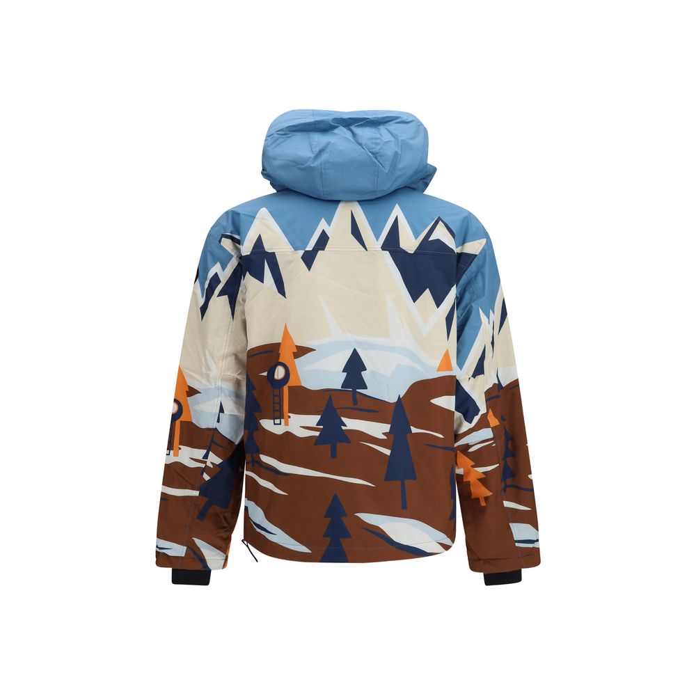 Napapijri Multicolor Recycled Polyester Shell Jacket