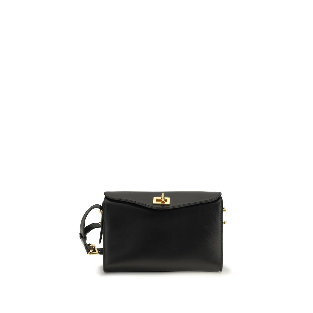 Balenciaga Black Lamb Ovis Aries Shoulder Bag