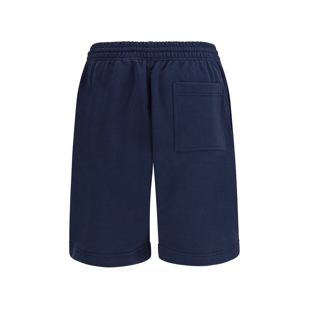 Burberry Blue Cotton Shorts