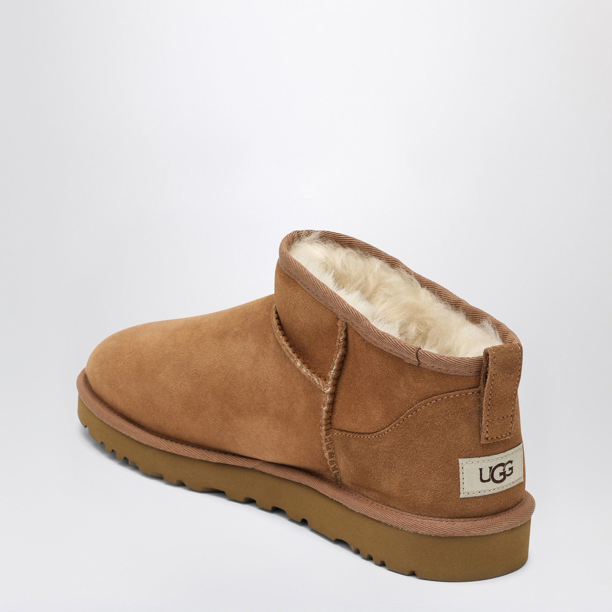 Ugg UGG Classic Ultra Mini ankle boots in chestnut