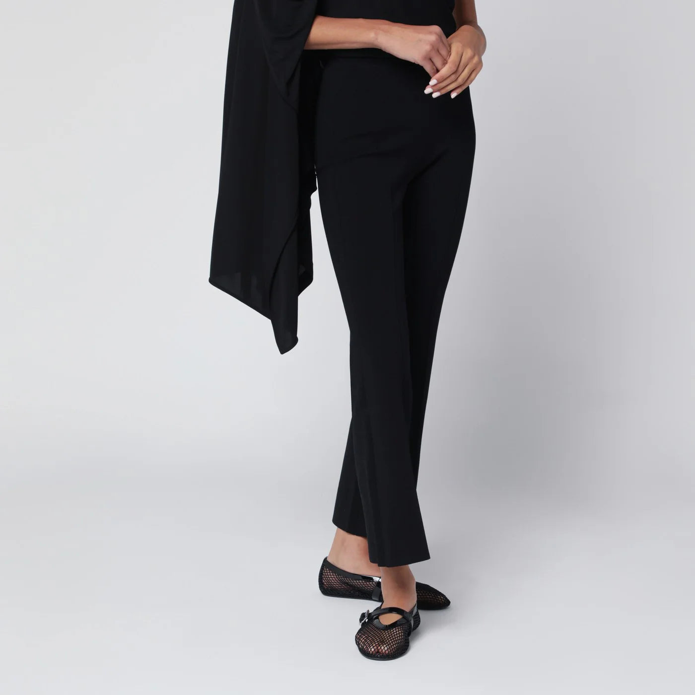 SIMKHAI Ashlon trousers in black jersey