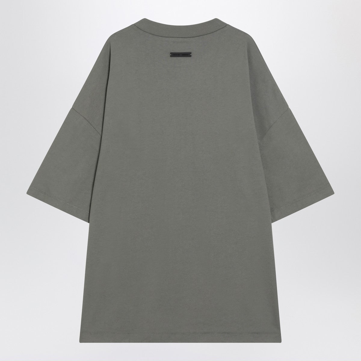 Fear of God Essentials Fear of God Essentials Moss-colored 90’s cotton T-shirt