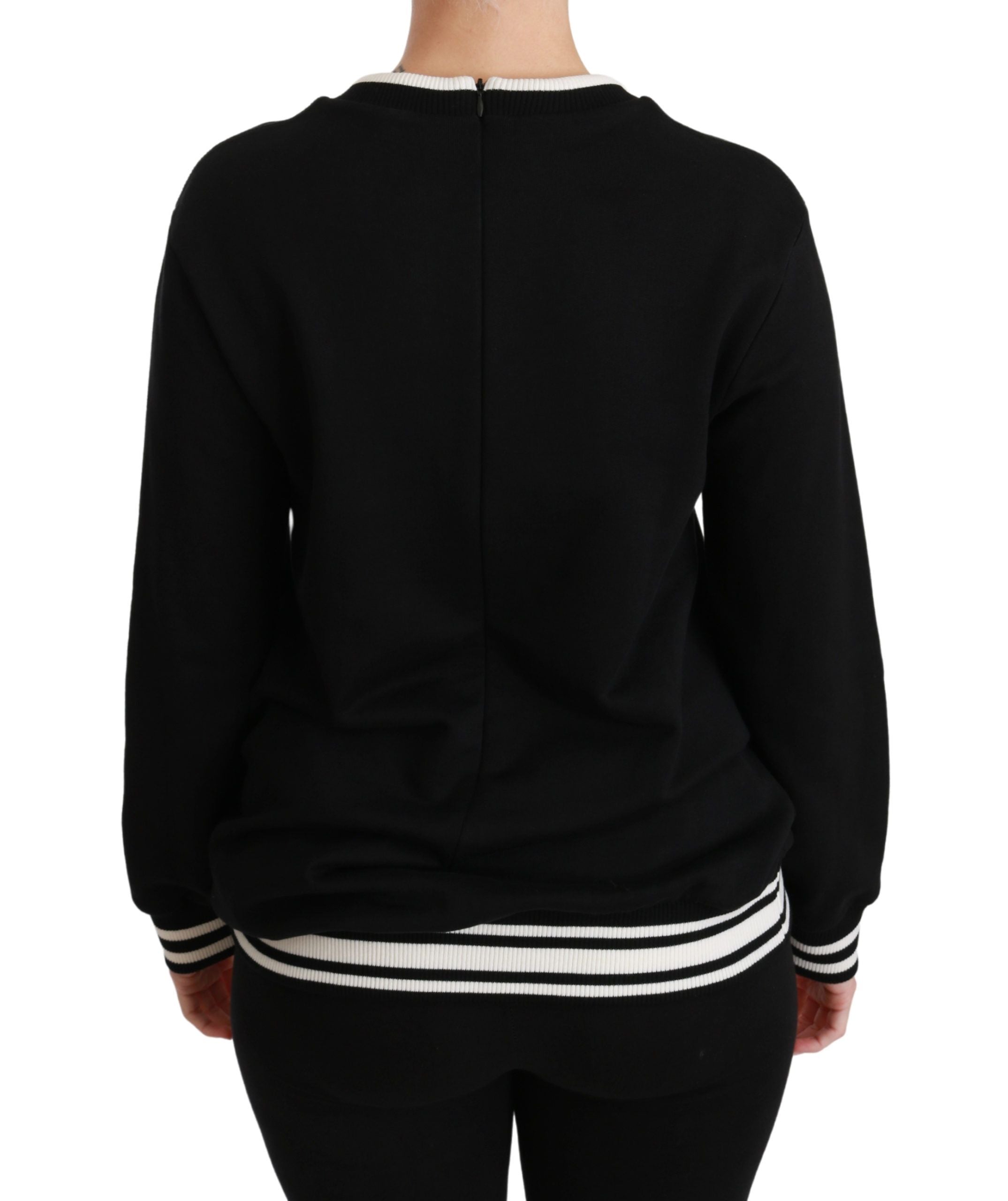 دولتشي آند غابانا سترة Rinascimento #DGmillennials باللون الأسود