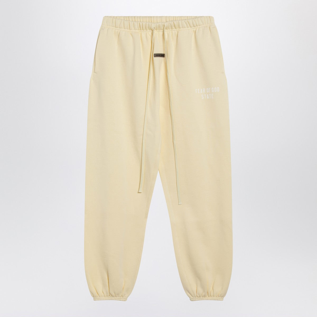 Fear of God Essentials Fear of God Essentials Yellow jogging pants with logo