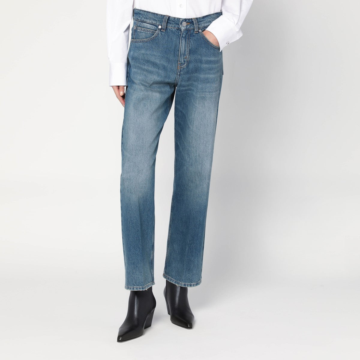 Victoria Beckham Victoria Beckham Bearnie jeans in faded blue
