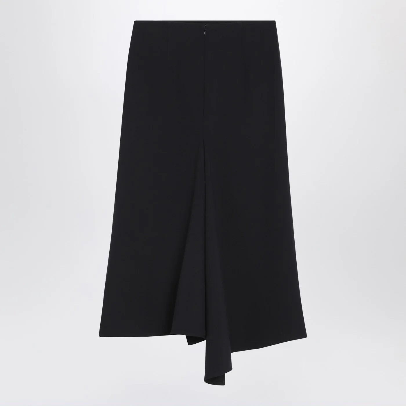 Victoria Beckham Navy blue skirt in wool blend