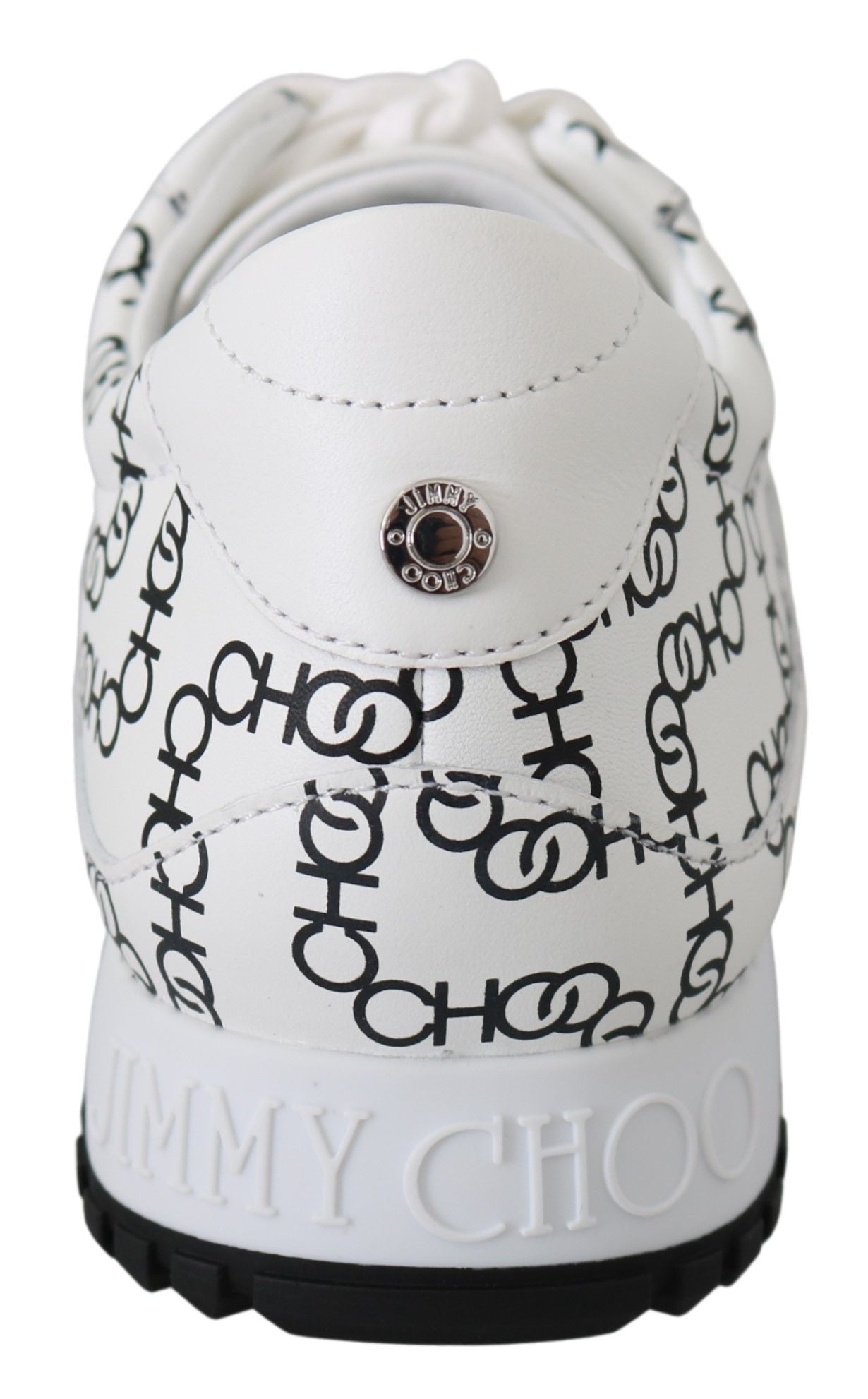 حذاء رياضي أنيق من الجلد بلون واحد من جيمي تشو