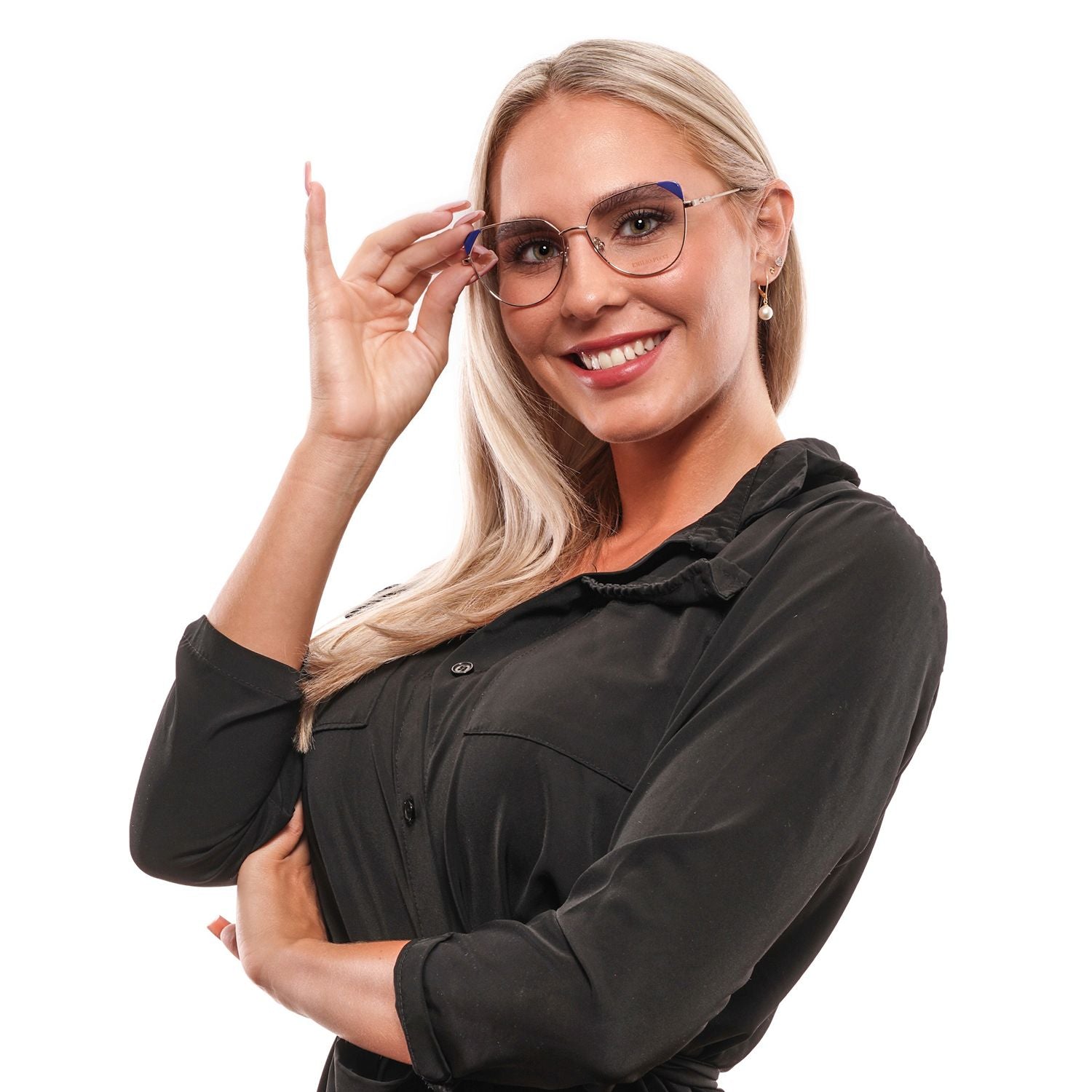إطار نظارات إميليو بوتشي الذهبي للنساء