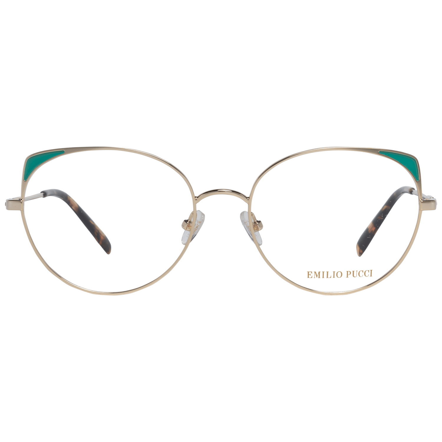 Emilio Pucci Gold Metal Glasses (Frames) - Luxe Marca