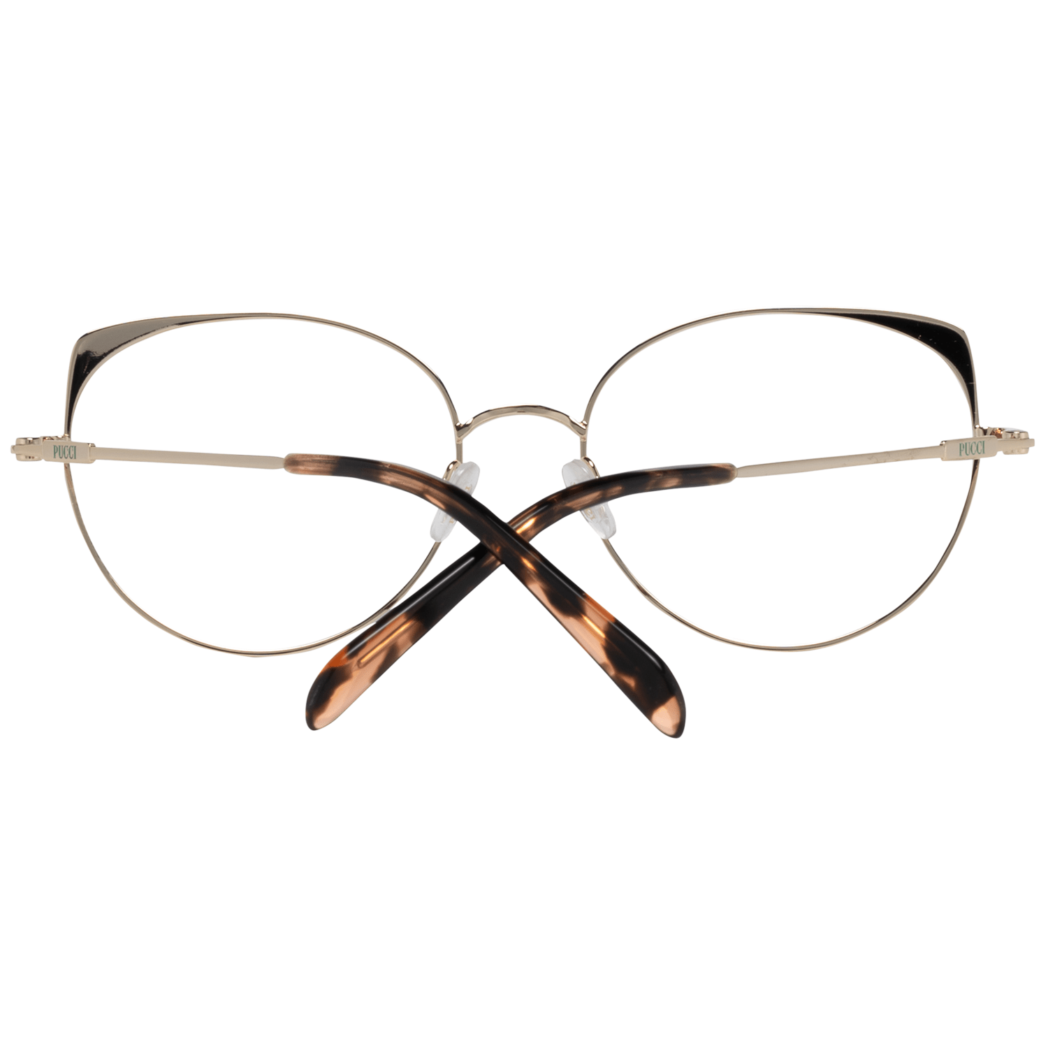 Emilio Pucci Gold Metal Glasses (Frames) - Luxe Marca