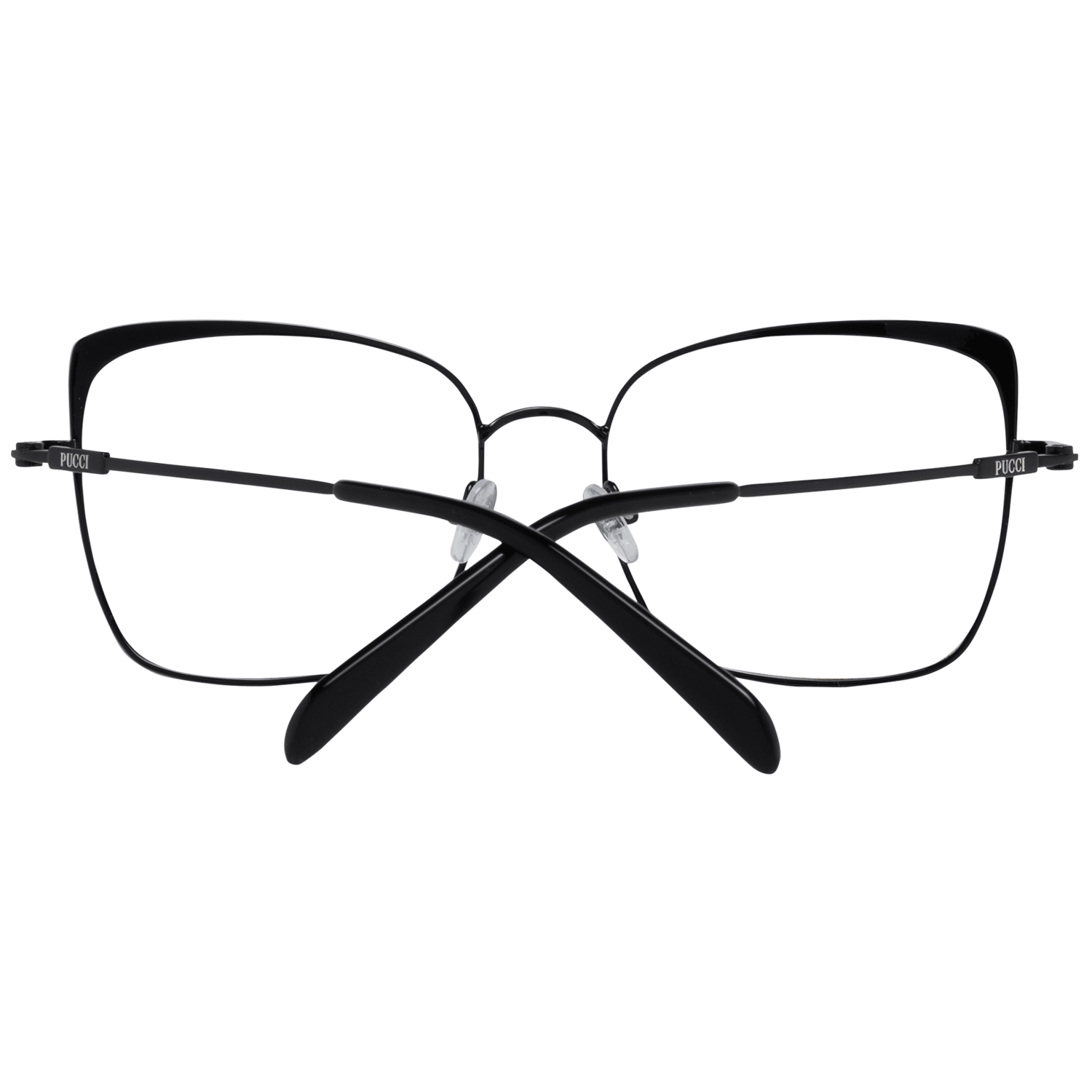 Emilio Pucci Black Metal Glasses (Frames) - Luxe Marca