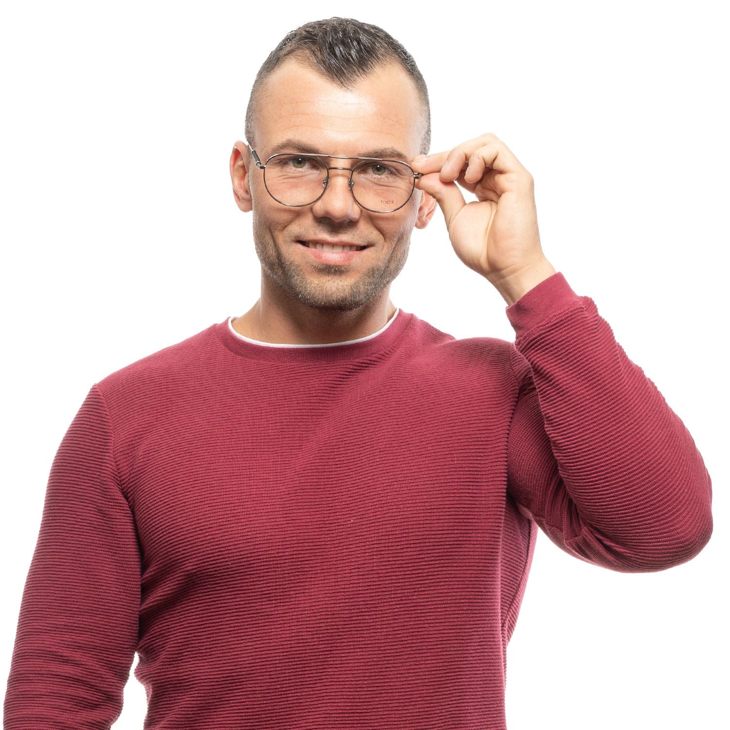 إطار نظارات تودز الفضي للرجال