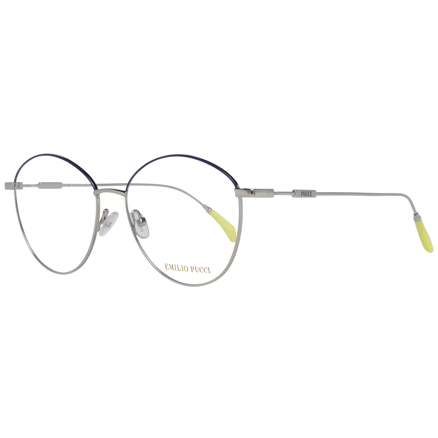Emilio Pucci Blue Metal Glasses (Frames) - Luxe Marca