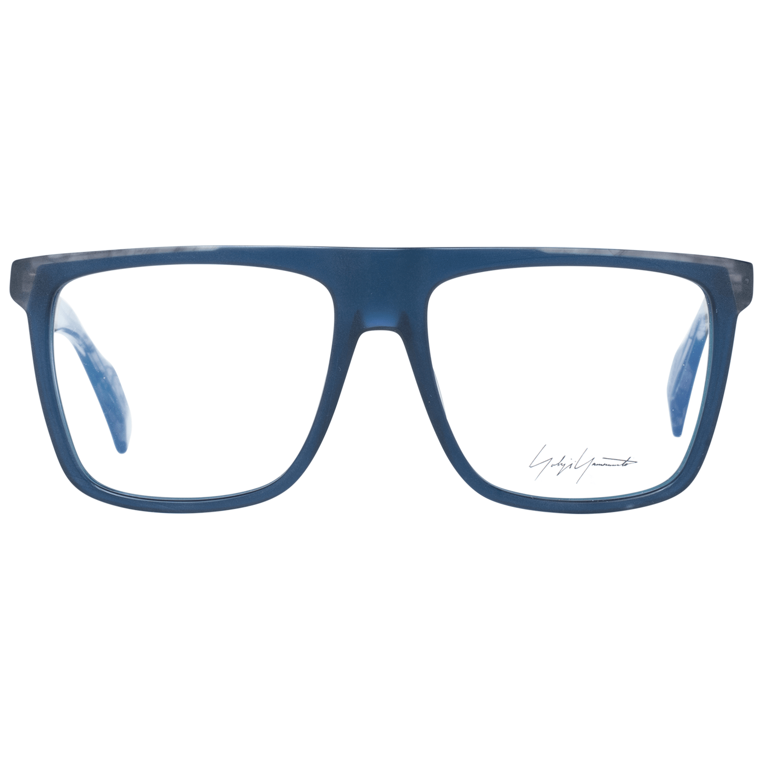 Yohji Yamamoto Blue Plastic Glasses (Frames) - Luxe Marca