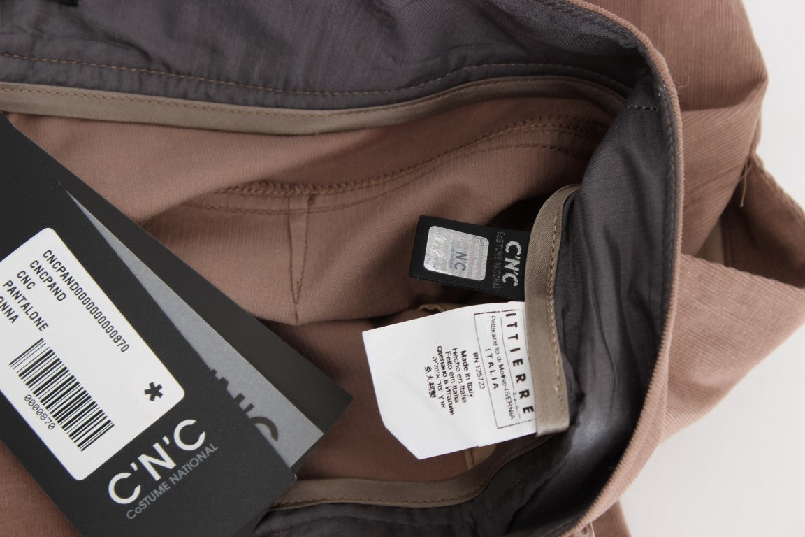 بنطال كورتو قصير بني اللون من كوستيوم ناشيونال