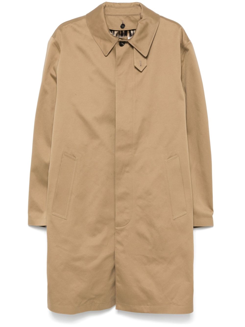 Saint Laurent cotton gabardine trench coat