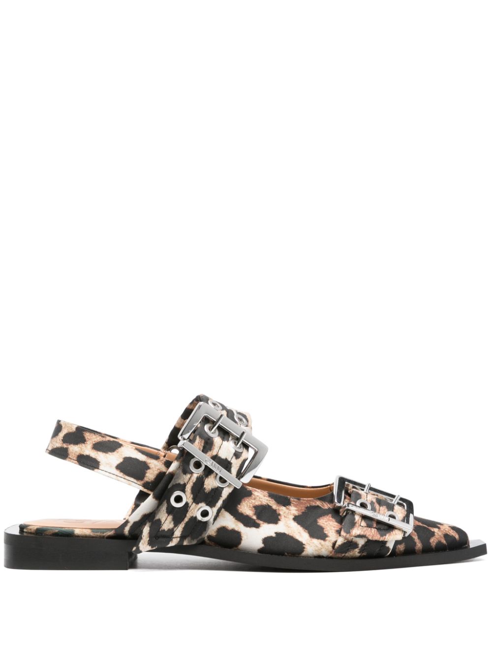 Ganni Ganni Printed Ballerinas