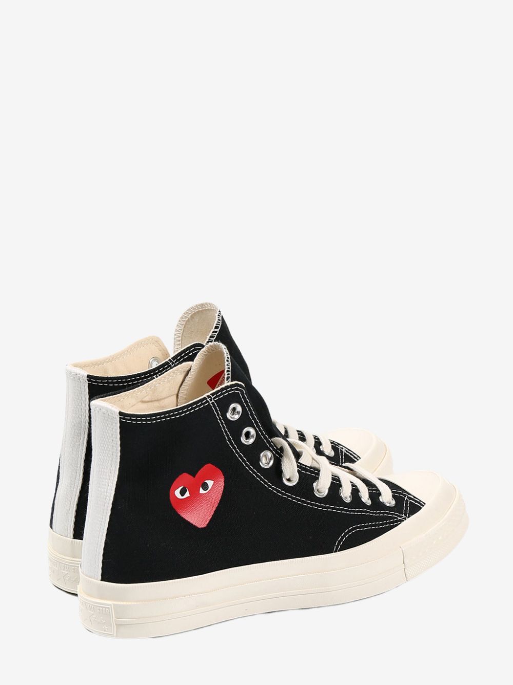 حذاء Comme Des Garcons Comme Des Garcons Play Single Heart Chuck 70 الرياضي