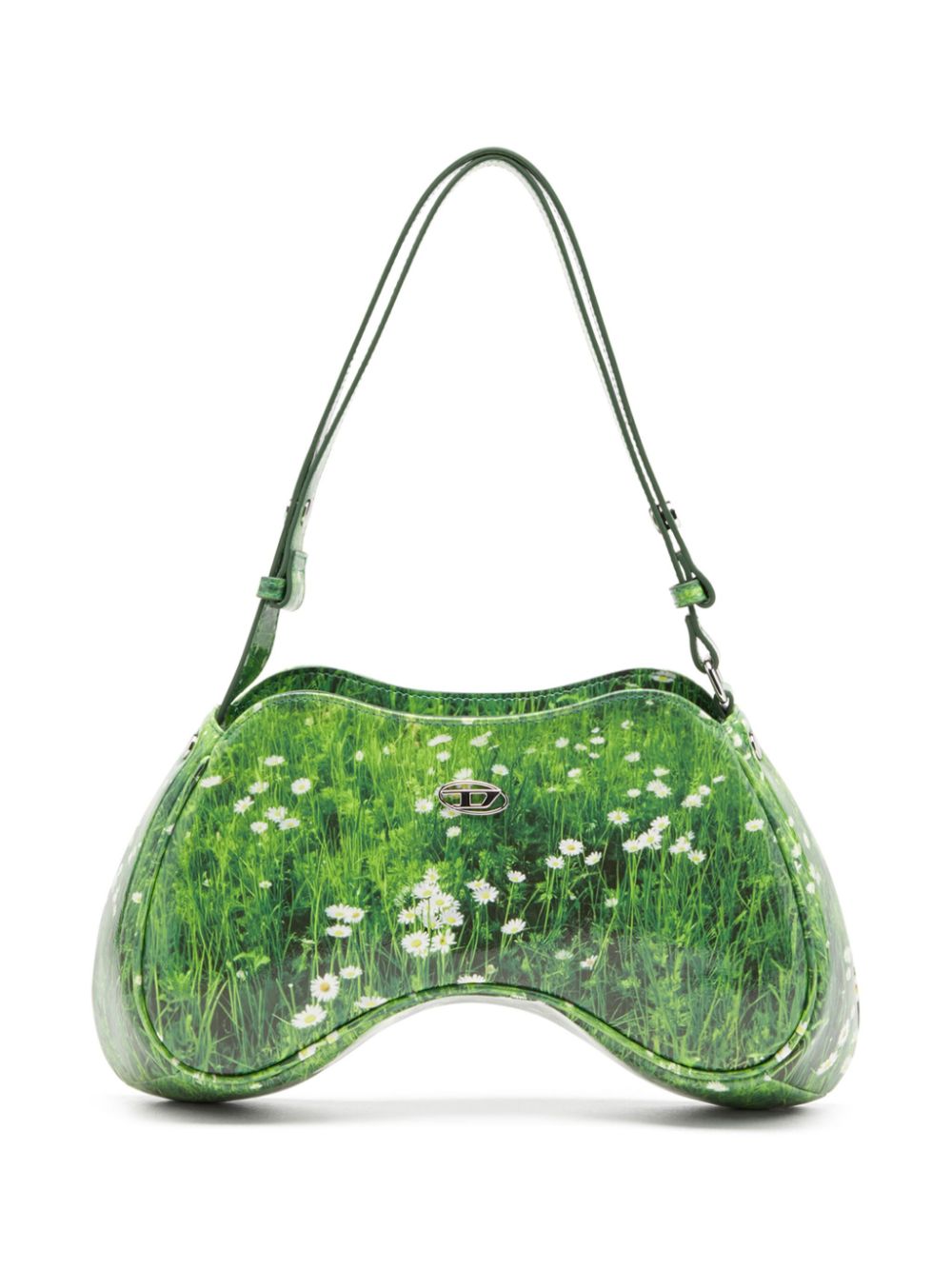 Diesel Diesel Play-Glossy shoulder bag with print