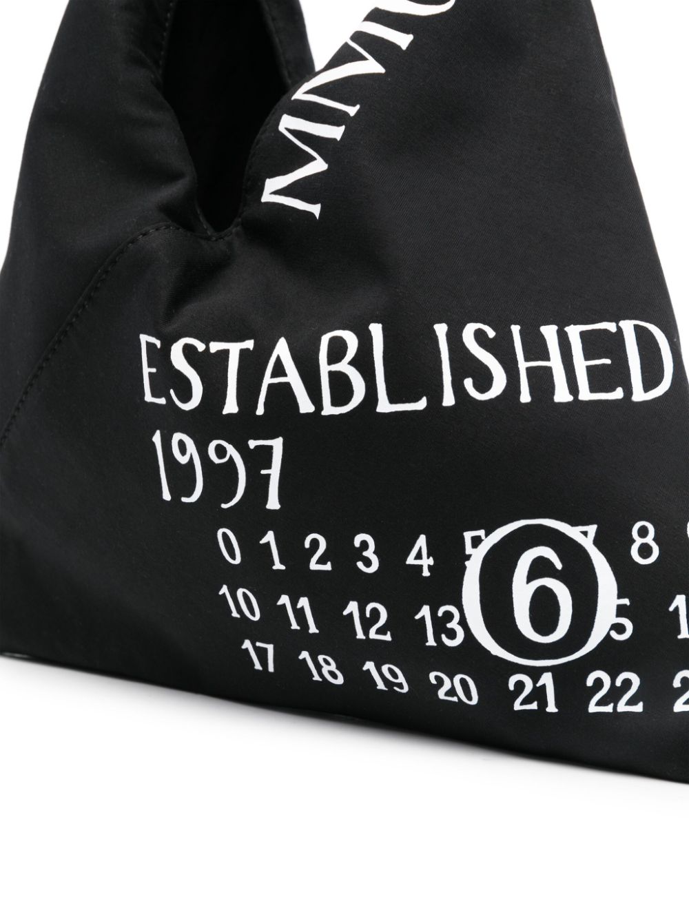 MM6 Maison Margiela MM6 Maison Margiela Tote bag with number motif