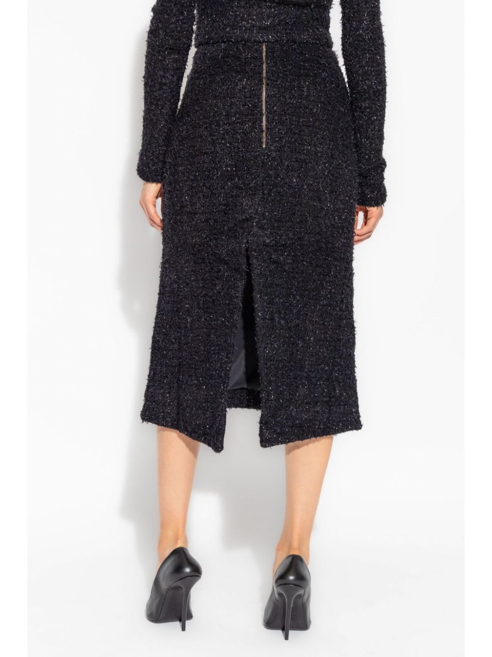 Balenciaga Balenciaga Tweed midi skirt