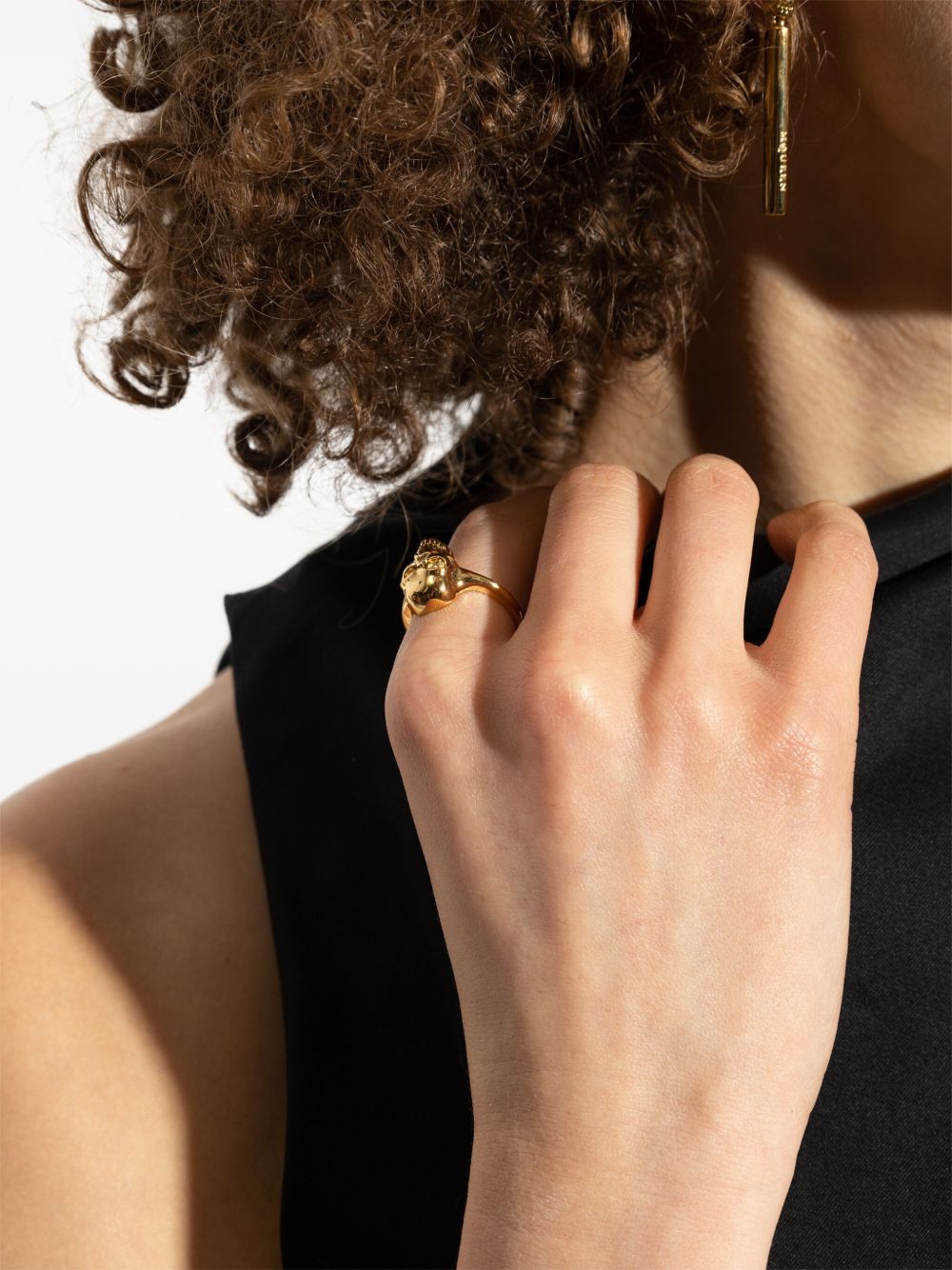 Alexander Mcqueen Alexander McQueen Skull ring