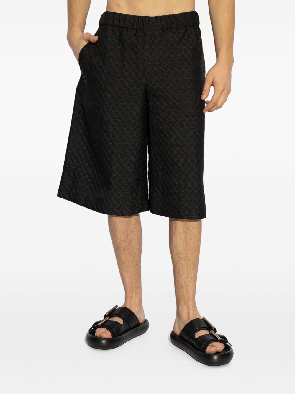 Alexander McQueen Alexander McQueen Jacquard Bermuda shorts