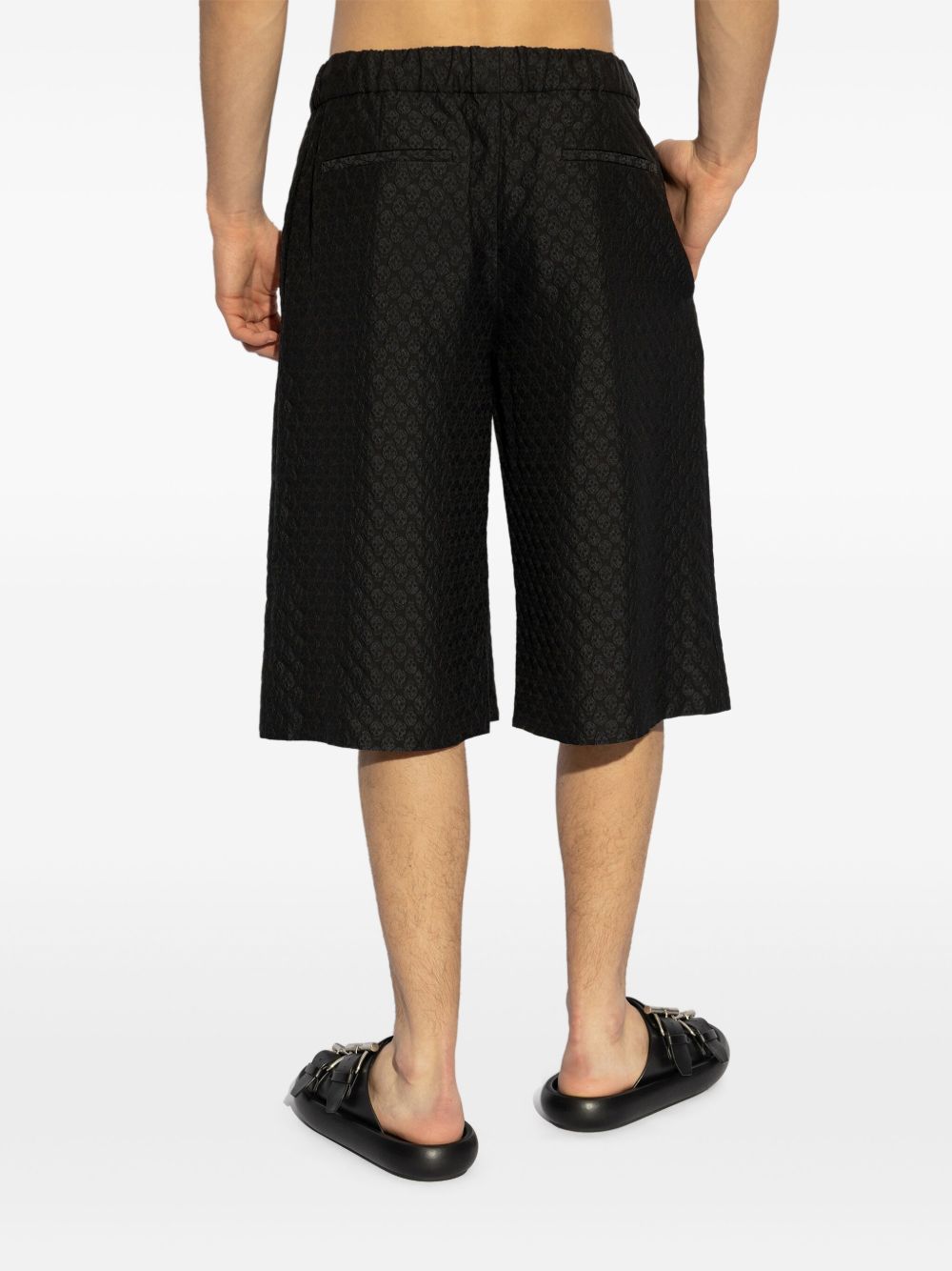 Alexander McQueen Alexander McQueen Jacquard Bermuda shorts