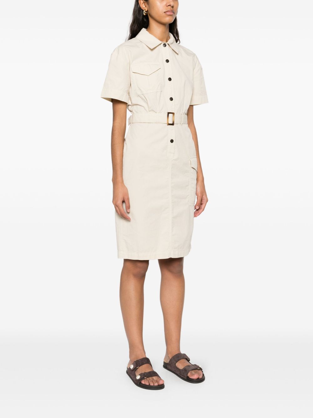 Woolrich Woolrich belted shirt dress