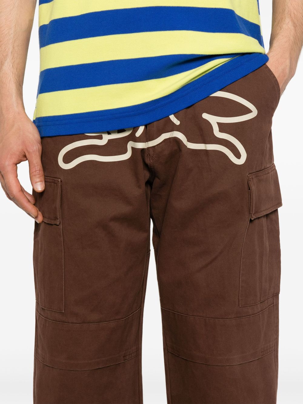 ICECREAM Trousers Brown