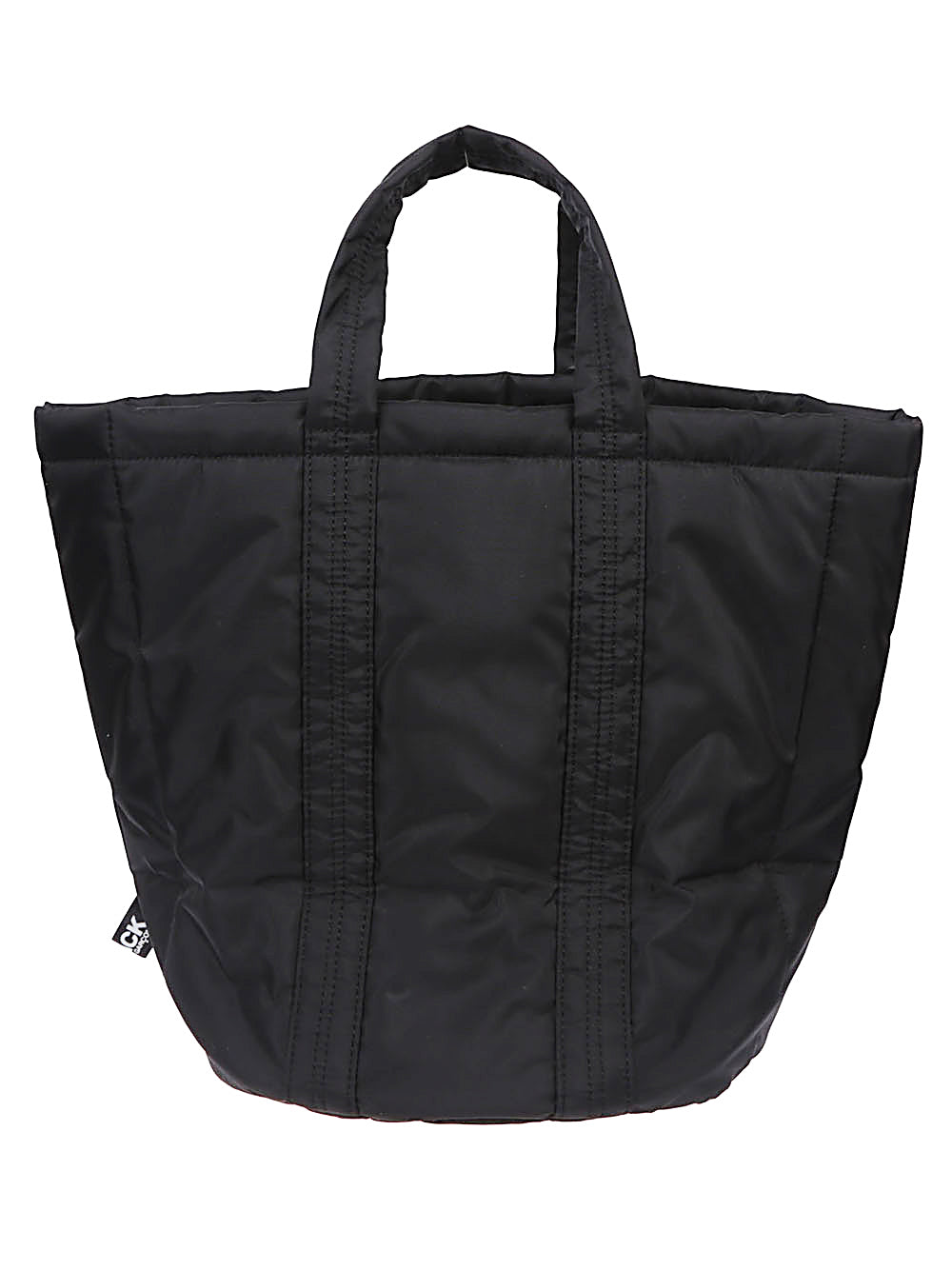 Comme Des Garcons Comme Des Garcons panelled tote bag