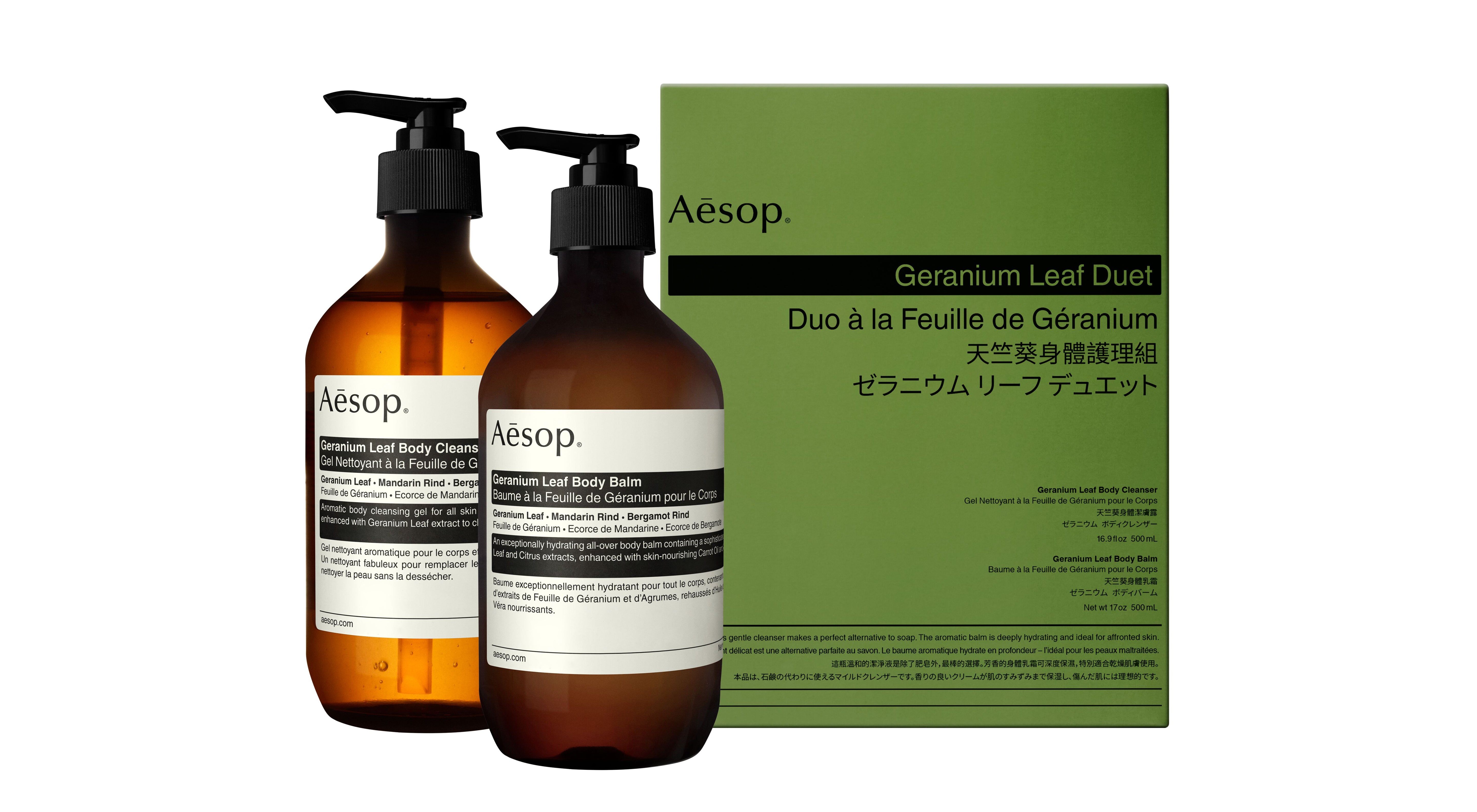 AESOP AESOP Geranium Leaf Duet