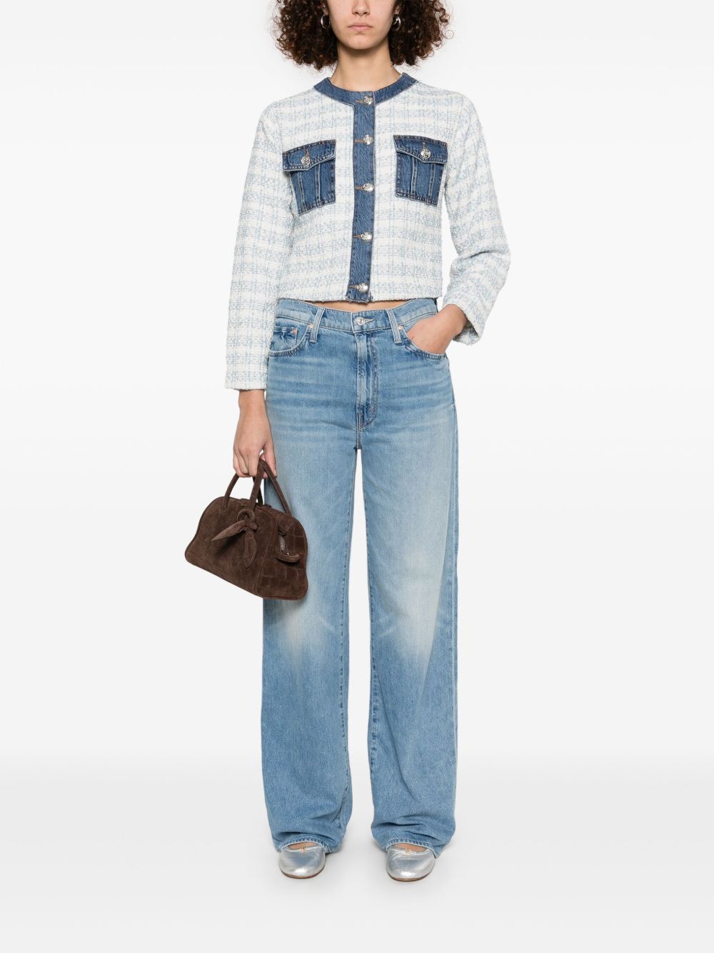 Mother Mother Jeans Clear Blue