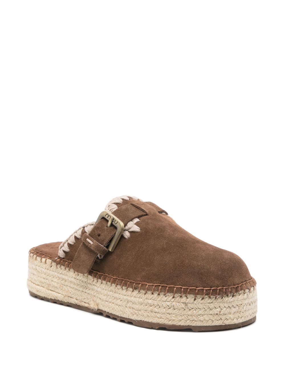 Mou Jute Clog sabot shoes